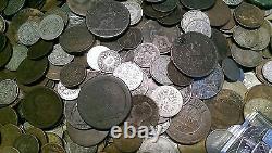 50 Coins From Estate Collection Roman, World, Old Early US 1800s GOLD SILVER