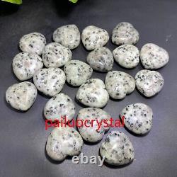 50pc Wholesale Natural Tianshan Blue Heart Skull Quartz Crystal Pendant Reiki 5