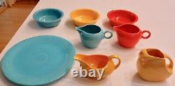 51 Piece Collection of Original Homer Laughlin Vintage Fiestaware