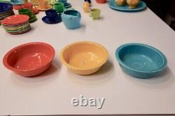 51 Piece Collection of Original Homer Laughlin Vintage Fiestaware