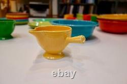51 Piece Collection of Original Homer Laughlin Vintage Fiestaware