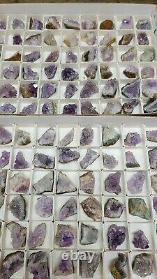 54 Piece Wholesale Lot Of Grade A Amethyst Crystals