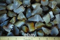 55 lbs Agate Rough Stones Wholesale Lot Crystal Mineral Rock Specimen (Mada)
