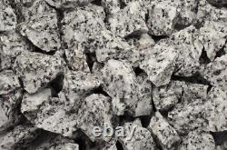 55 lbs Dalmatian Jasper Rough Stones Wholesale Lot- Crystal Mineral Rock (Ind)