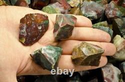 55 lbs Fancy Jasper Rough Stones Wholesale Lot Crystal Mineral Rock Specimen