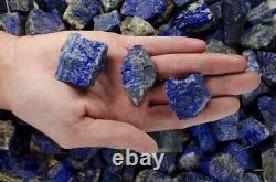 55 lbs Lapis Lazuli Rough Stones Wholesale Lot Crystal Mineral Rock Specimen