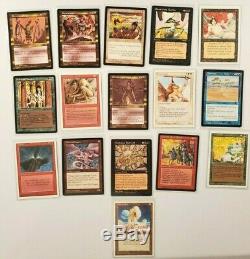 56 Card Lot Rares and Uncommons Various Vintage Sets Magic the Gathering MTG