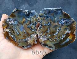 5.17 lbs/2.3 kg 9x Agate Pairs, Wholesale Agate, Bulk Agate, Agate Lot, Rock Lot