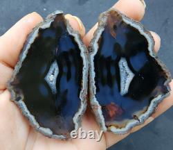 5.17 lbs/2.3 kg 9x Agate Pairs, Wholesale Agate, Bulk Agate, Agate Lot, Rock Lot