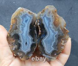 5.17 lbs/2.3 kg 9x Agate Pairs, Wholesale Agate, Bulk Agate, Agate Lot, Rock Lot