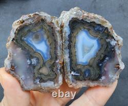 5.17 lbs/2.3 kg 9x Agate Pairs, Wholesale Agate, Bulk Agate, Agate Lot, Rock Lot