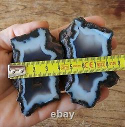 5.17 lbs/2.3 kg 9x Agate Pairs, Wholesale Agate, Bulk Agate, Agate Lot, Rock Lot