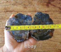 5.17 lbs/2.3 kg 9x Agate Pairs, Wholesale Agate, Bulk Agate, Agate Lot, Rock Lot