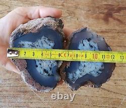 5.17 lbs/2.3 kg 9x Agate Pairs, Wholesale Agate, Bulk Agate, Agate Lot, Rock Lot