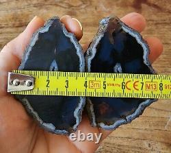 5.17 lbs/2.3 kg 9x Agate Pairs, Wholesale Agate, Bulk Agate, Agate Lot, Rock Lot