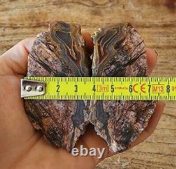 5.17 lbs/2.3 kg 9x Agate Pairs, Wholesale Agate, Bulk Agate, Agate Lot, Rock Lot