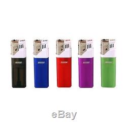5 Butane Gas Cigar Cigarette Lighter Torch Jet Flame Refillable Windproof 5 PACK