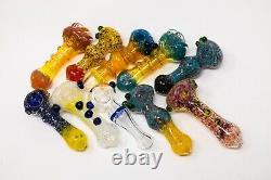 5 Premium TOBACCO Smoking Hand Pipes Bundle 10pcs Wholesale Assorted