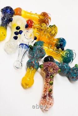 5 Premium TOBACCO Smoking Hand Pipes Bundle 10pcs Wholesale Assorted