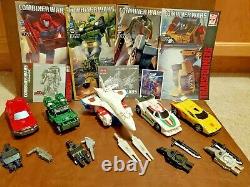 5 Transformers Combiner Wars Sky Reign withWeapons & Accessories Lot RARE withComics