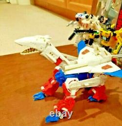 5 Transformers Combiner Wars Sky Reign withWeapons & Accessories Lot RARE withComics