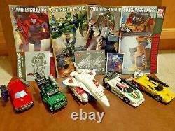 5 Transformers Combiner Wars Sky Reign withWeapons & Accessories Lot RARE withComics