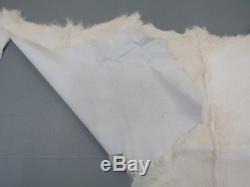 5 x goat skin hide fur pelt rug home decor really soft fluffy high quality