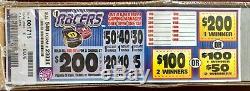 $600 Total Profit Lot Of 5 Pull Tab Games 5 Different Racer Packs Of 540 Tickets