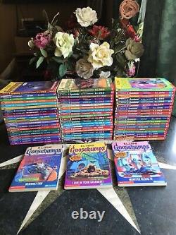 62 Complete Set 1-62 Goosebumps All Original Series Books! 19 Collectibles