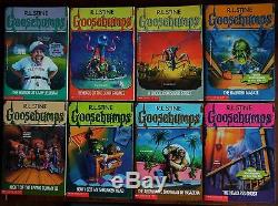 63 Complete Set Goosebumps All Original Series Books! With 13 Collectibles