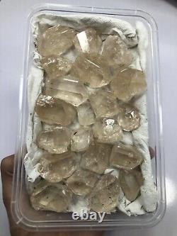 660 Gram Natural Unheated Topaz Terminated Crystals lot from Skardu Pakistan