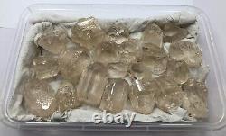 660 Gram Natural Unheated Topaz Terminated Crystals lot from Skardu Pakistan