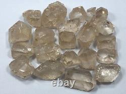 660 Gram Natural Unheated Topaz Terminated Crystals lot from Skardu Pakistan