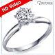$6,050 Solitaire Diamond Engagement Ring White Gold 14k 1.60 I2 D 10253669