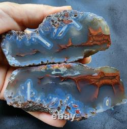 6.9 lbs/3.1 kg 10x Agate Pairs, Wholesale Agate, Bulk Agate, Agate Lot, Rock Lot