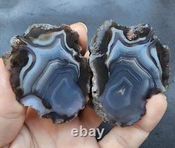 6.9 lbs/3.1 kg 10x Agate Pairs, Wholesale Agate, Bulk Agate, Agate Lot, Rock Lot
