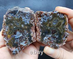 6.9 lbs/3.1 kg 10x Agate Pairs, Wholesale Agate, Bulk Agate, Agate Lot, Rock Lot