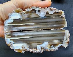 6.9 lbs/3.1 kg 10x Agate Pairs, Wholesale Agate, Bulk Agate, Agate Lot, Rock Lot