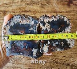 6.9 lbs/3.1 kg 10x Agate Pairs, Wholesale Agate, Bulk Agate, Agate Lot, Rock Lot