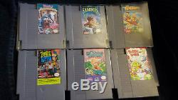 739 Licensed Nintendo NES Games collection Some CIB games and CIB console