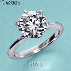 $7,900 1.5 Carat Diamond Engagement Ring White Gold Solitaire 18K I2 53904233