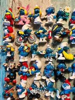 80 Schlümpfe, Schlumpf Sammlung, alt, Neu, Peyo, Smurfs, Schleich, Bully