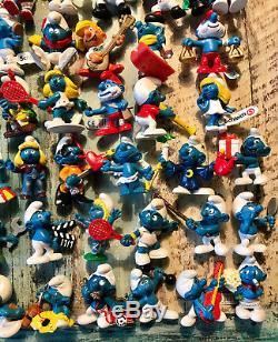 80 Schlümpfe, Schlumpf Sammlung, alt, Neu, Peyo, Smurfs, Schleich, Bully