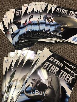 82 PIECES! Eaglemoss Star Trek Official Starships Collection. UNOPENED