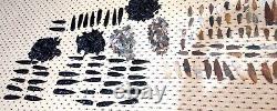 841Agate Crafted Arrowheads Bulk Wholesale Obsidian and Agate Flint Stone Native