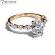 $8,150 1.63 Ct Oval Cut Diamond Engagement Ring 18k Yellow Gold Si2 69050264
