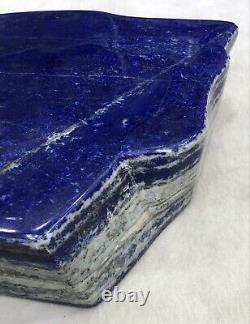 8.4Kg Natural Blue Lapis Lazuli A+ Grade Freeform Rough Polished Tumbled Stone