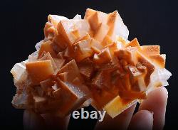 9Pcs Natural Cheap Wholesale Rare Yellow Calcite Mineral Specimen / C? Hina