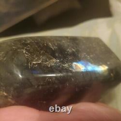 9.660 Lb 5 Pcs 3-5 In Labradorite Freeform Crystal Quartz Wholesale Bulk Lot