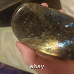 9.660 Lb 5 Pcs 3-5 In Labradorite Freeform Crystal Quartz Wholesale Bulk Lot